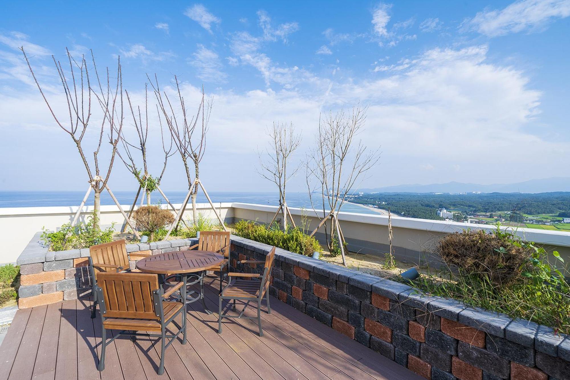Gangneung Chonpines Ocean Suites Hotel Экстерьер фото
